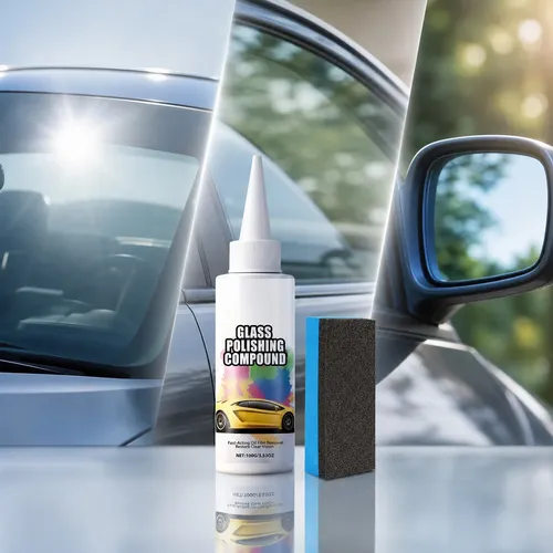 Kit De Pasta Para Pulir Parabrisas De Coche De 100 G Con Ql