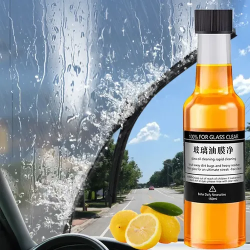 Aceite Para Parabrisas Automático, Pulido Frontal, 2 Unidade
