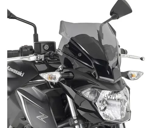 Parabrisas Givi Fijo Kawasaki Z650 17 19 Incluye Kit A4117