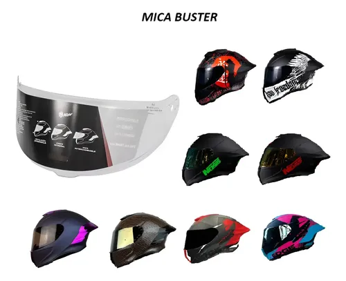 Compatible Con Mica Transparente Buster, Xtrong, Noss 801,