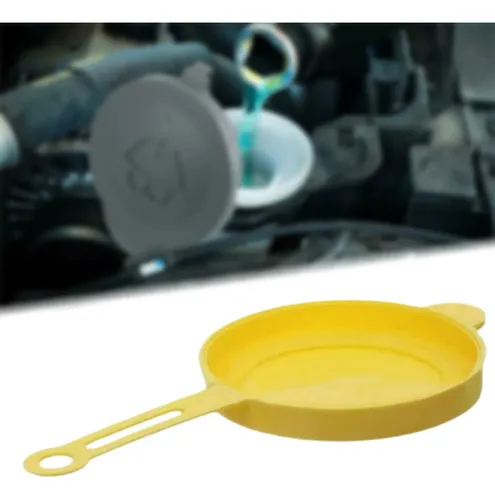 Tapa De Depósito Para Lavaparabrisas Profesional, De Plástico, Color Amarillo
