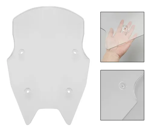 Pára-brisas Para Bmw R1200rs 15-18 R1250rs 19-24 Clear