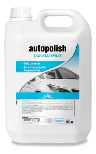 Autopolish Limpia Lava Parabrisas Para Deposito X 5 Lts