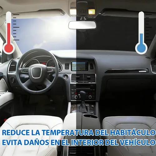 Tapasol Retráctil Para Parabrisas 150×70 Cm Plegable