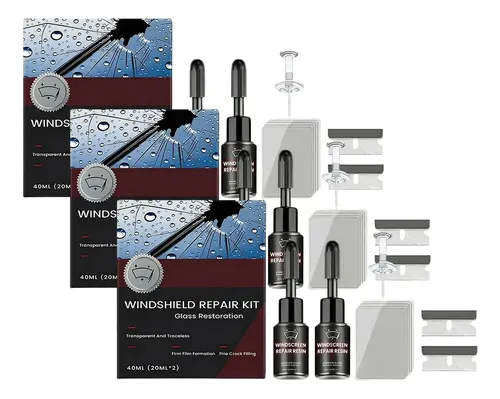 Kit De Reparación De Parabrisas Con Cristal Mejorado 2026