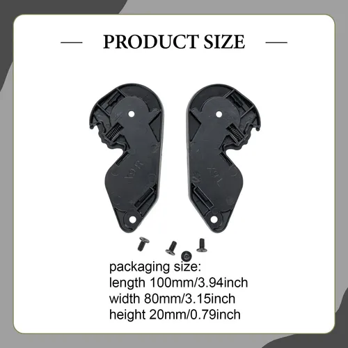 2 Piezas De Accesorios Para Moto Con Componente Base De Prot