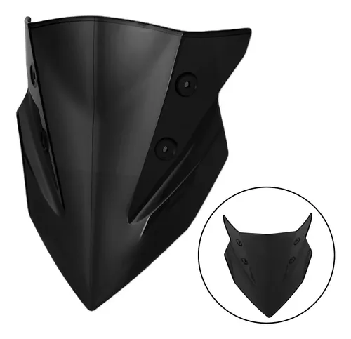 Parabrisa Parabrisa Para Kawasaki Z400 2018-2022 Negro