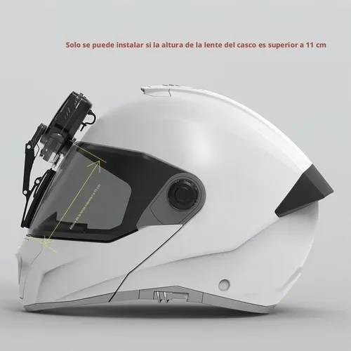 Limpiaparabrisas Eléctrico Para Casco De Moto Ipx7