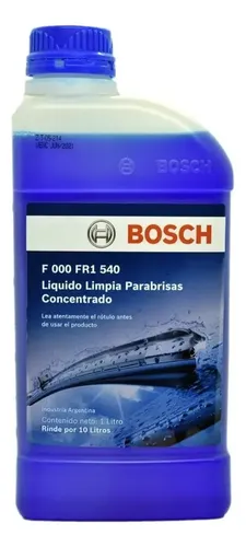 Líquido Limpiaparabrisas Concentrado Bosch X 1 Litro