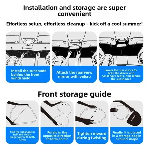 Parasol Magnético De Aluminio Para Parabrisas De Coche, Ajuste Personalizado