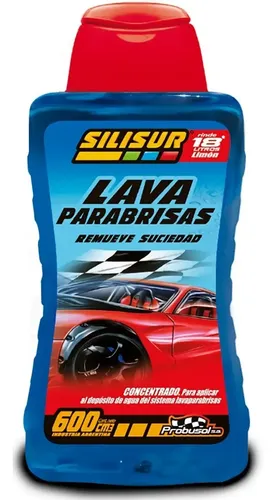 Lava Parabrisas Concentrado Silisur 600cc Pack 12un