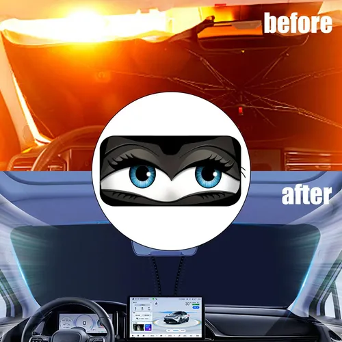 Protector De Parabrisas Delantero Para Ojos De Coche