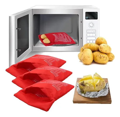 Bolsa Reutilizable Para Patatas Para Microondas Express
