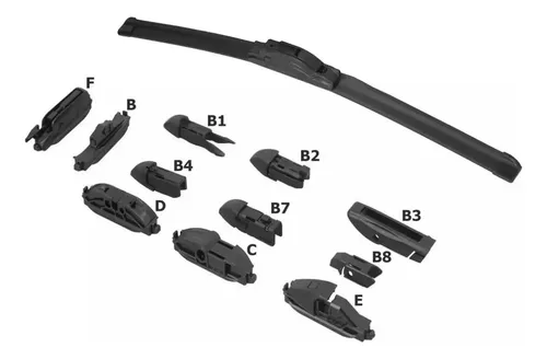Juego Kit Escobillas Ford Focus 3 2015 2016 2017 2018 Tyc