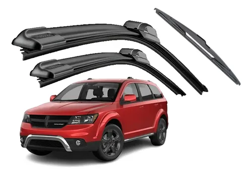 Kit 3 Limpiaparabrisas Dodge Journey 2009 Al 2020