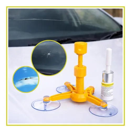 Reparador De Parabrisas Con Resina Autos Camionetas Luz Uv