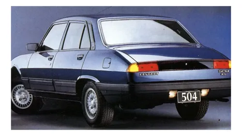 Burlete De Parabrisas Peugeot 504 Gr Sin Bagueta