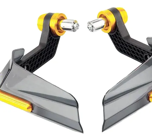 Deflector Protector De Mano For Motocicleta, Protector Oro +