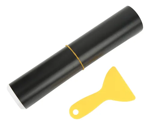 Strip De Pvc Para Parabrisas De Coche, Negro Mate, 130 X 20 Cm