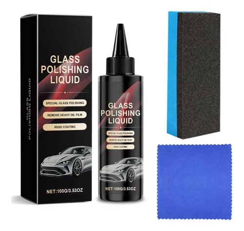 Pulidor De Vidrio S Auto, Daños Por Agua, Arañazos, Limpieza Azul