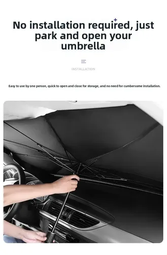 Parasol Universal Para Parabrisas De Coche, Titanio Plateado