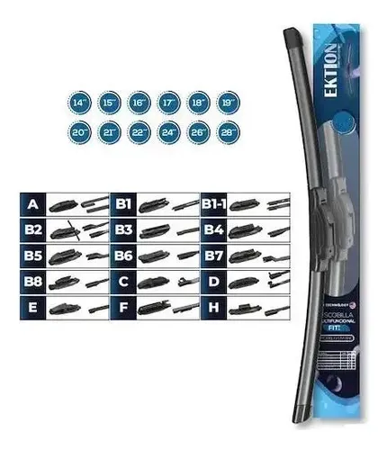 Limpia Parabrisas Ektion Fit16 40cm C3 Aircross Picasso Ds3