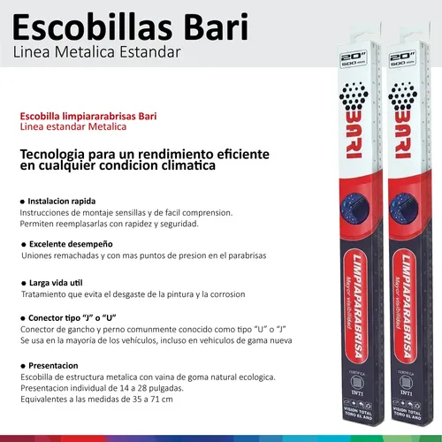 Escobillas Limpiaparabrisas Suzuki Fun 2003- Original