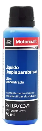 Liquido Limpiaparabrisas Concentrado Ford Motorcraft 50 Ml