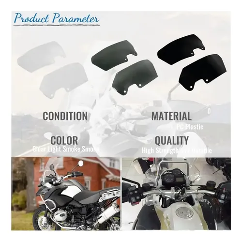 Pantalla Parabrisas Transparente Para Moto R1200gs 2006 13 F