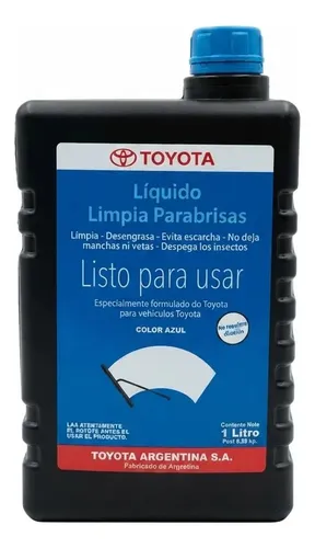 Líquido Limpiaparabrisas Para Vehículo Toyota General De 1L
