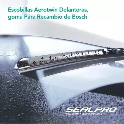 Escobillas Delanteras, Goma Para Recambio Renault Fluence