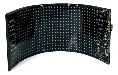 Panel Letrero Led Ojos Auto Parabrisas Luneta Usb App Contro