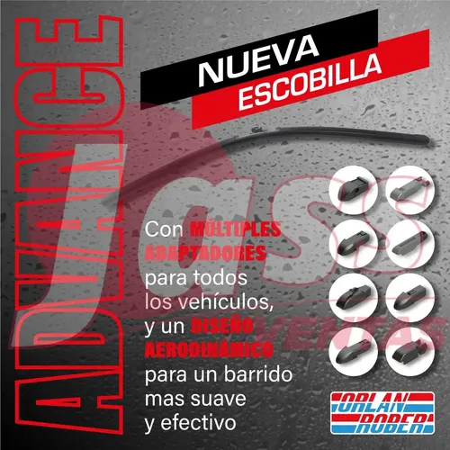 Escobilla Orlan Rober Línea Advance 24 Pulgadas 600mm
