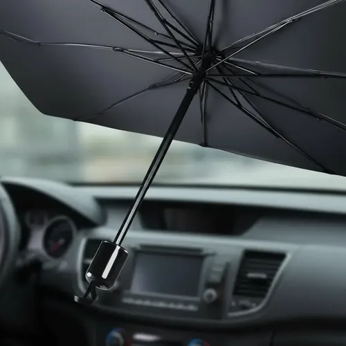Parasol Paragua Para Parabrisas De Auto Plegable Metalizado