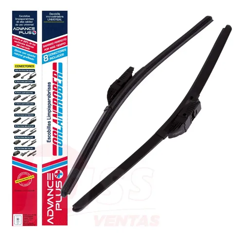 Kit X2 Escobillas Orlan Rober Advance 28 Pulgadas 700mm