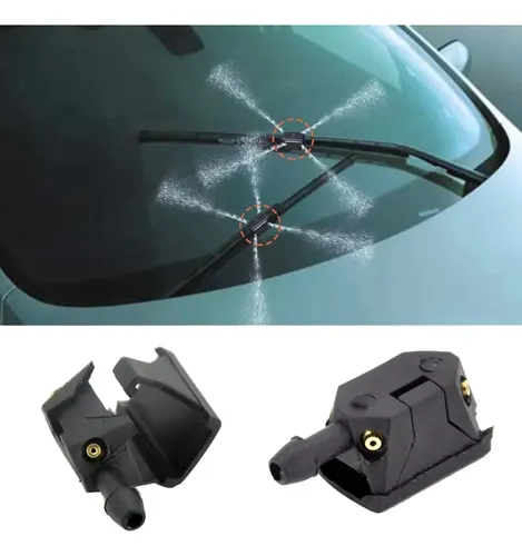 Escobilla Rociadora Para Limpiaparabrisas De Coche, 2 Unidades