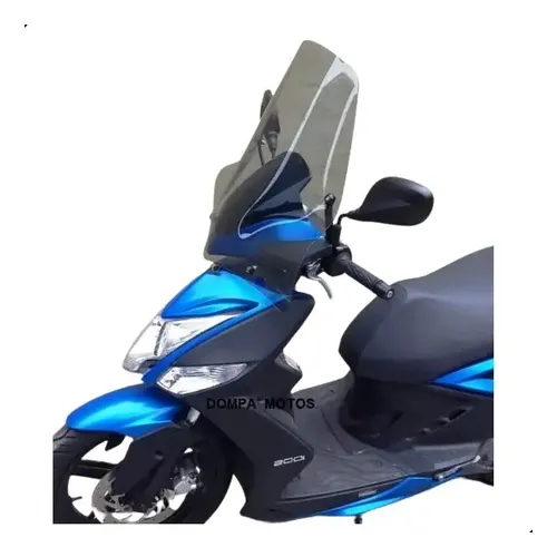Parabrisas Curtain Kymco Agility 200 I Cristal Dompa Motos