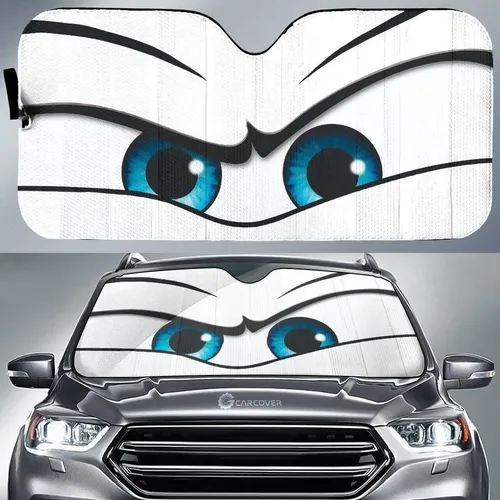 Protector De Parabrisas Con Forma De Ojos De Dibujos Animado
