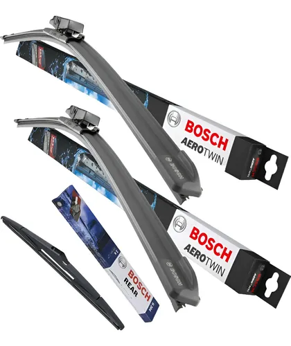 X3 Escobillas Limpiaparabrisas Bosch Aerotwin Ford Focus 3