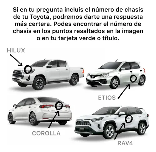 Válvula T Zorrino Limpia Parabrisas Toyota Hilux 2016-2025