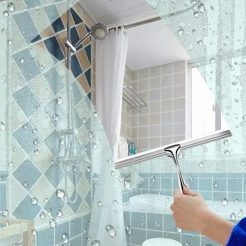 Limpiaparabrisas Para Ventanas De Acero Inoxidable Squeegee