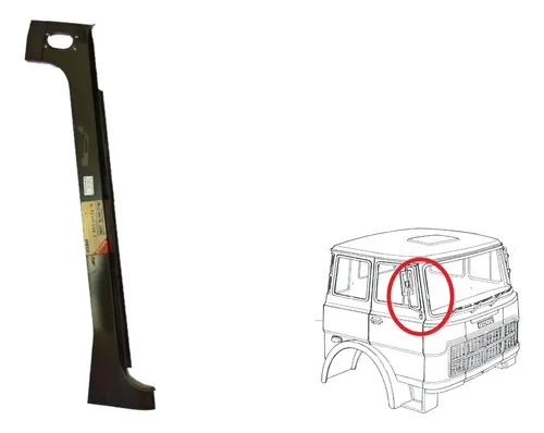 Parante Derecho Interior Parabrisas Camion Fiat 619n1 150