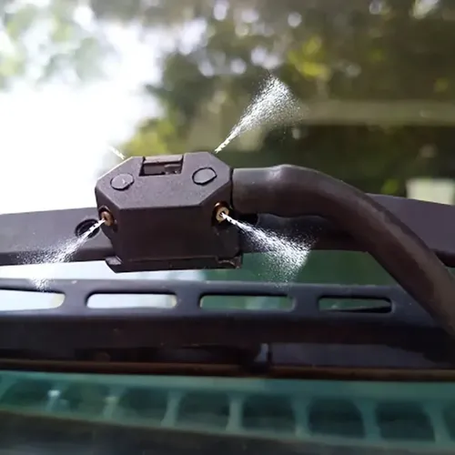 Escobilla Rociadora Para Limpiaparabrisas De Coche, 2 Unidades