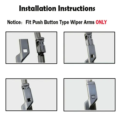 Kit De Limpiaparabrisas Para Volvo C30 S40 V50 S80 2009-2012