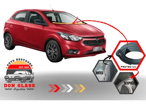 Kit Reparación Rejilla De Parabrisas Chevrolet Onix Prisma
