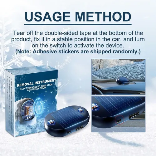 Removedor De Nieve Electromagnético Para Auto 2u 2026