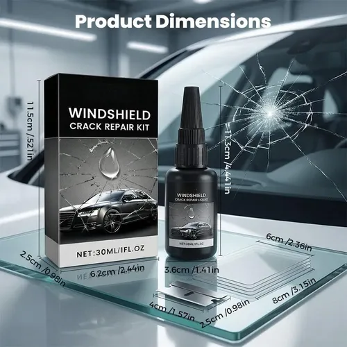 Windshield Crack Repair Kit,crack Fix Pro Kit,diy Auto