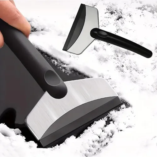 Raspador De Hielo Para Quitar Parabrisas Con Pala De Nieve P Silvery 2pcs