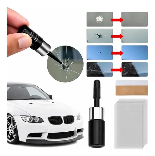 3 Reparardor Parabrisa Auto Vidrio Rajado Cristal Roto Facil