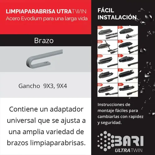 Kit Escobilla Aerodinámica P/ Renault Clio Ii 2000/05 2u